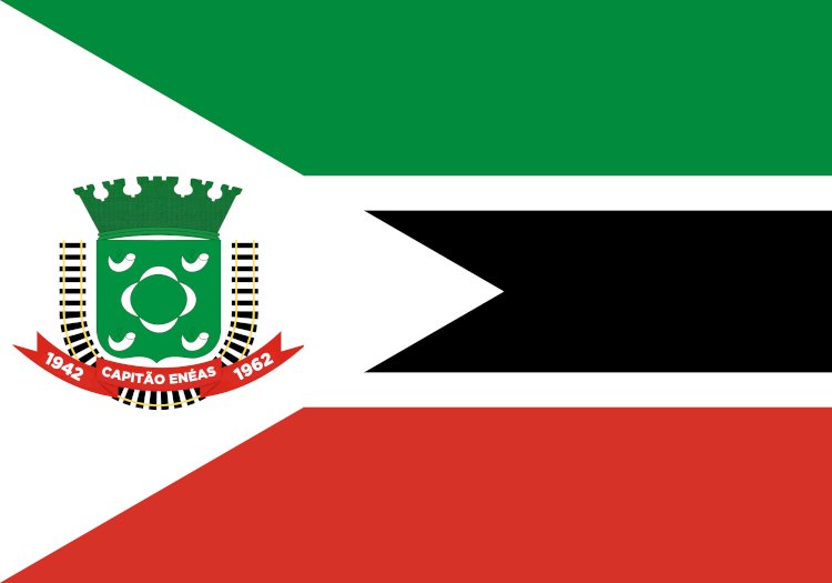 Bandeira do Município de Capitão Enéas