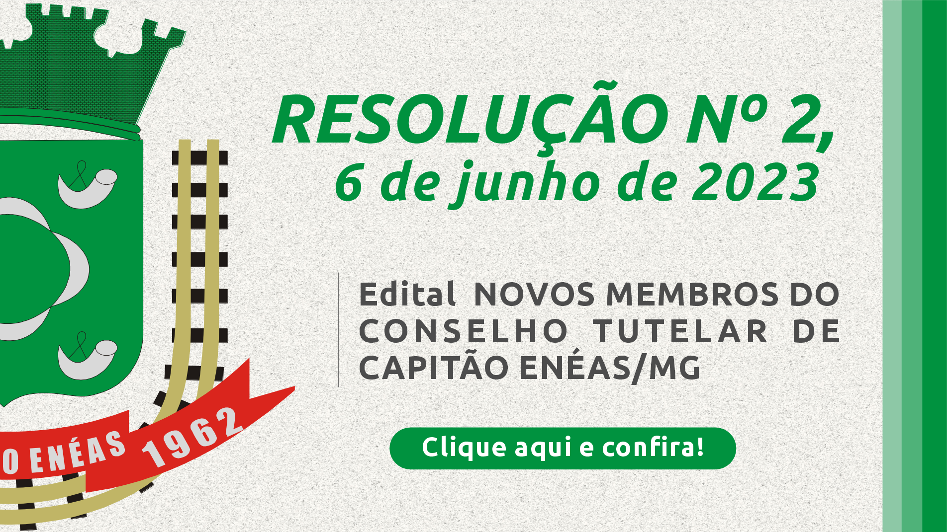 EDITAL: NOVOS MEMBROS DO CONSELHO TUTELAR