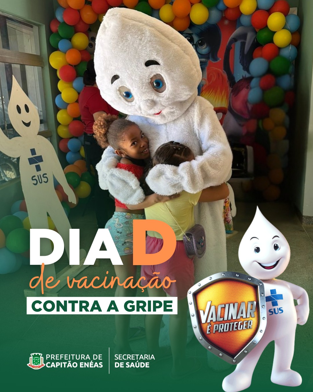 Sábado foi dia de cuidar da saúde!