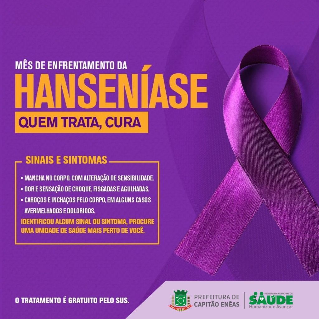 Hanseníase: conheça os sintomas e o tratamento para a doença