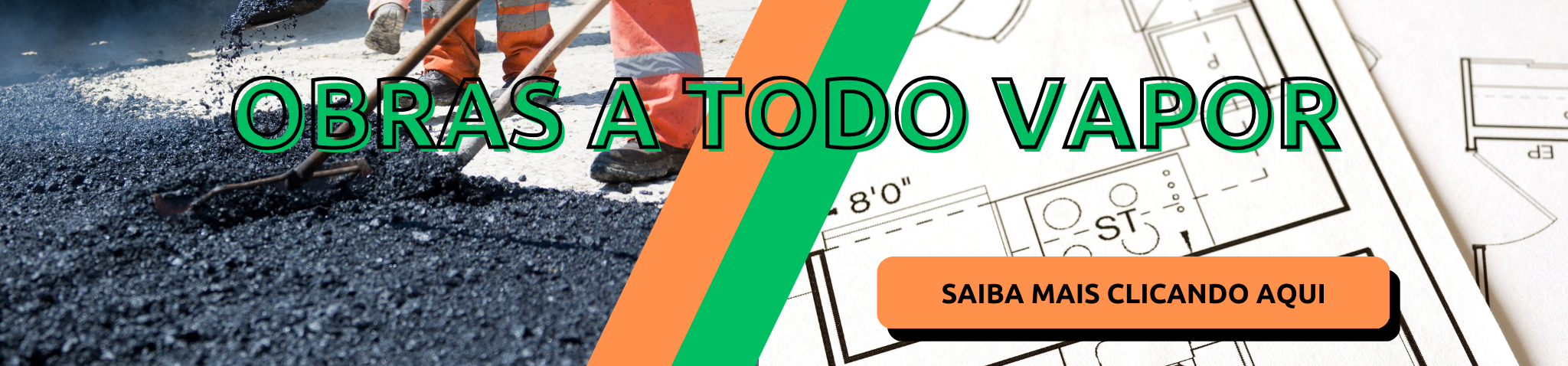 Obras a todo vapor