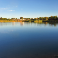 Lagoa Adão da Rocha, espaço em que será construido o 1º parque municipal.